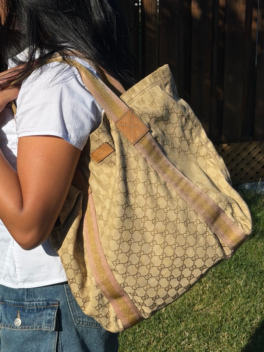 gucci tote bag